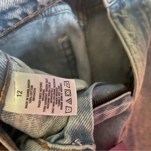 Aeropostale Distressed Mom Jeans size 12 - Picture 3 of 5